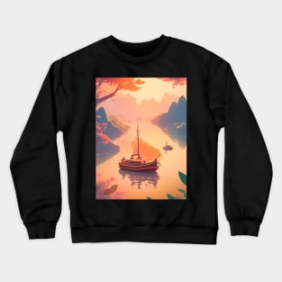 Sunset Serenade, Ninh Binh Crewneck Sweatshirt